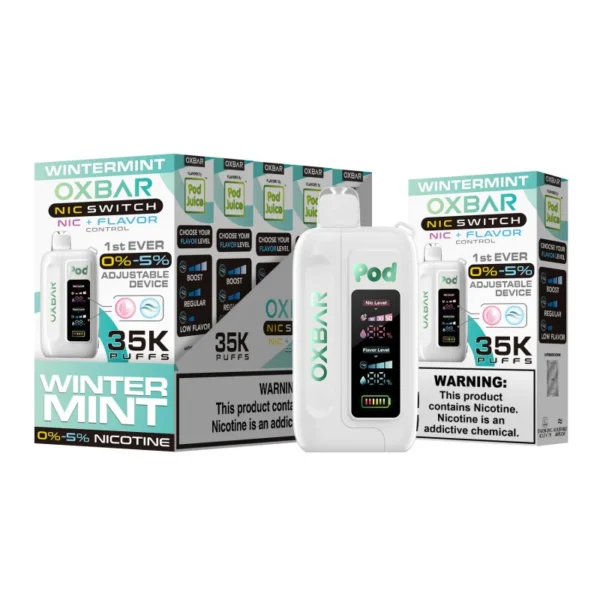 OXBAR Nic Switch+Flavor Control | 35k Puffs - Image 3