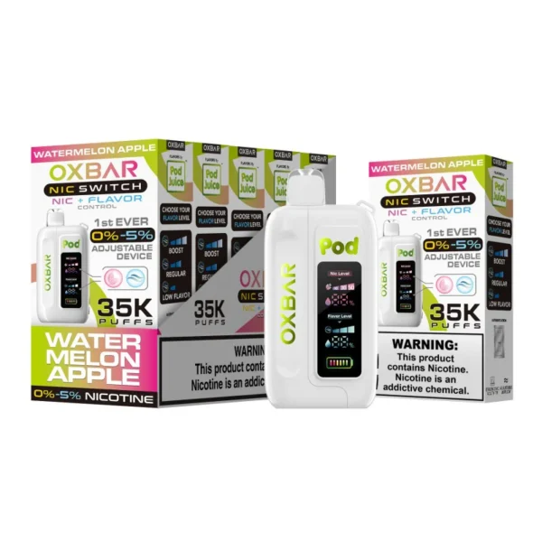 OXBAR Nic Switch+Flavor Control | 35k Puffs - Image 4