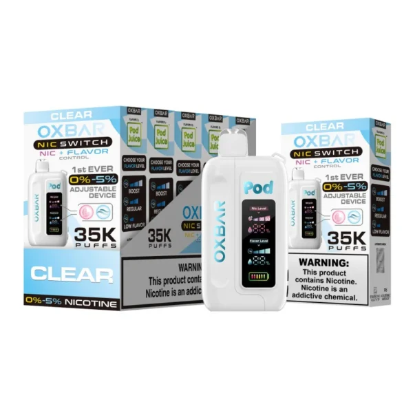 OXBAR Nic Switch+Flavor Control | 35k Puffs - Image 7