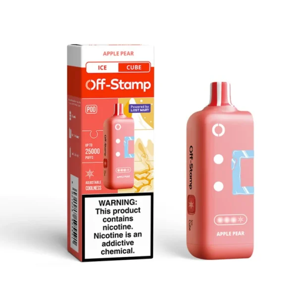 Off-Stamp X Cube Ice Replacement Pod 25,000 Puff - Image 2