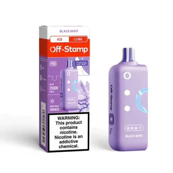 Off-Stamp X Cube Ice Replacement Pod 25,000 Puff - Image 4