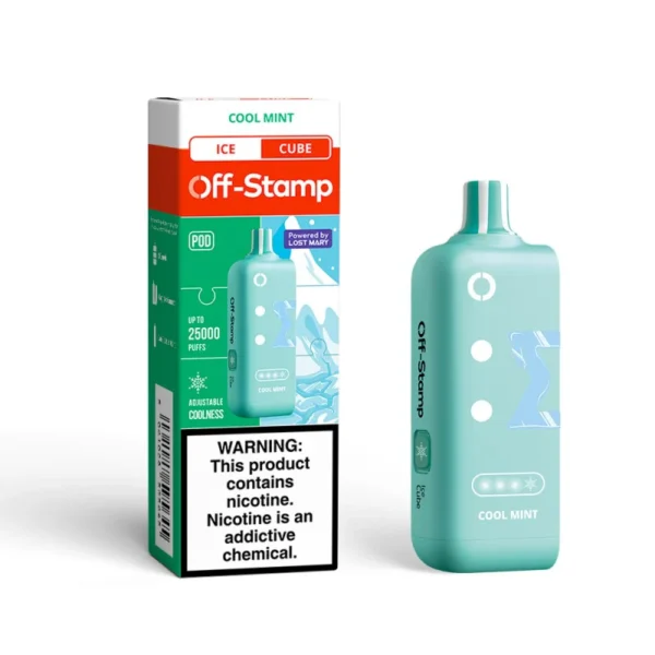 Off-Stamp X Cube Ice Replacement Pod 25,000 Puff - Image 6