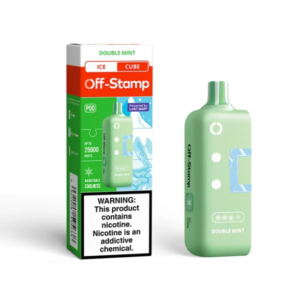 Off-Stamp X Cube Ice Replacement Pod 25,000 Puff - Image 7