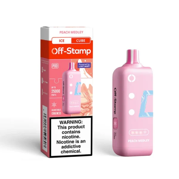 Off-Stamp X Cube Ice Replacement Pod 25,000 Puff - Image 9