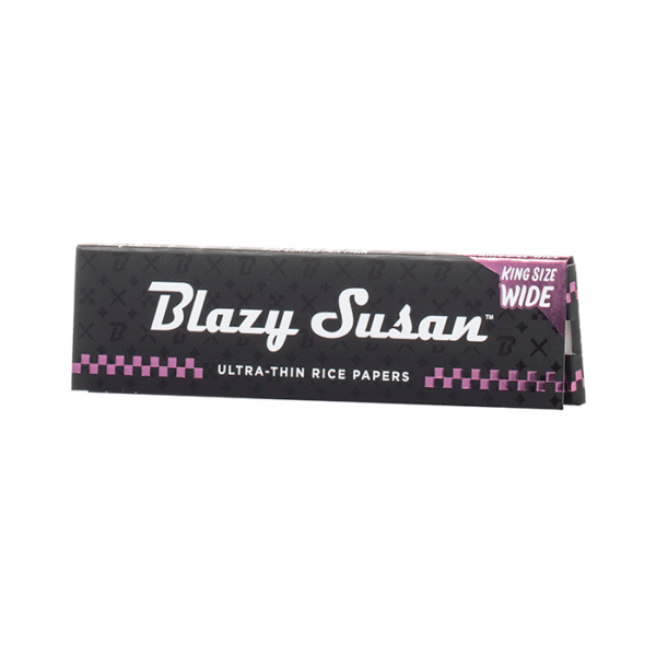 Blazy Susan King Size Wide Rice Rolling Papers - 1600ct Box - Image 3