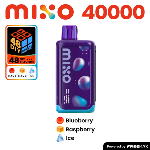 MIXO 40K by Freemax 3 Flavored Disposable - Image 4