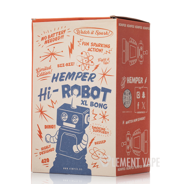 Hemper 8.75" Hi-Robot XL Recycler Bong - Image 7