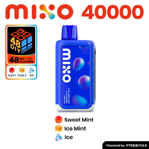 MIXO 40K by Freemax 3 Flavored Disposable - Image 9